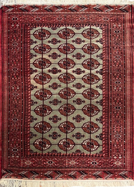 Tapis turkmène XIX - Dim 180x130 - N° 231