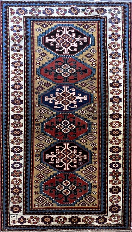 Tapis Kazak Vers 1880 
