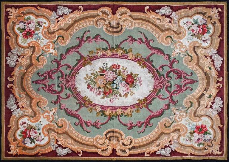 Tapisserie d'Aubusson Atelier PINTON - Maurice MELAT La fille à la Harpe Tapisserie d'Aubusson Atelier PINTON - Maurice MELAT La fille à la Harpe