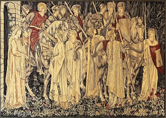 LA QUÊTE DU SAINT GRAAL, TAPISSERIE AUBUSSON