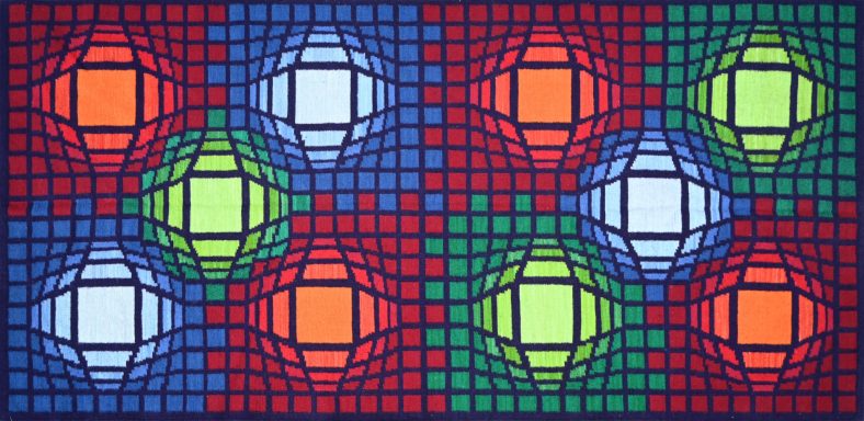 Tapisserie Aubusson Victor Vasarely 