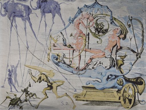 Tapisserie d'Après Salvador Dali