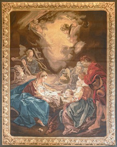 La Naissance De Jésus, Tapisserie Manufacture Aubusson