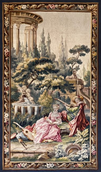 Scène Champêtre, Tapisserie de La Manufacture Aubusson