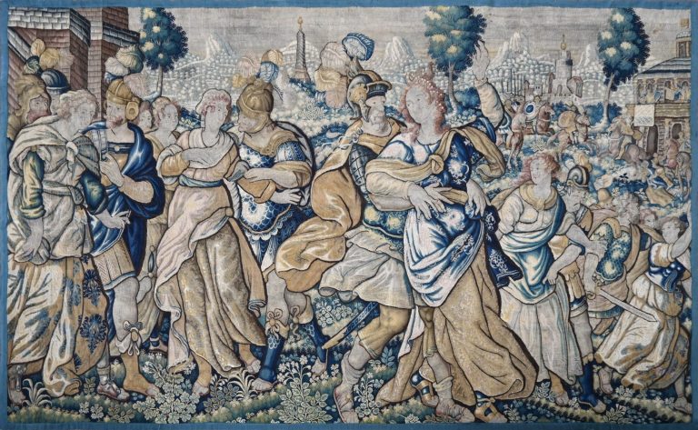 Enlèvement Des Sabines

Tapisserie Des Flandres 

Fin XVI ème siècle