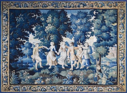 La danse en forêt, Tapisserie Manufacture Aubusson